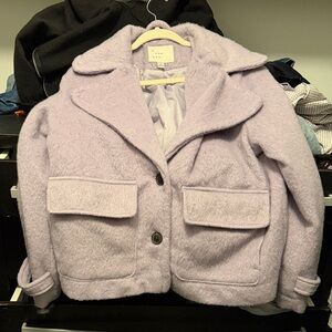 Lilac Pea Coat